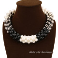 Handmade Pearl Beads Necklace,Collar Statement Necklace,Pearl Choker Necklace for women